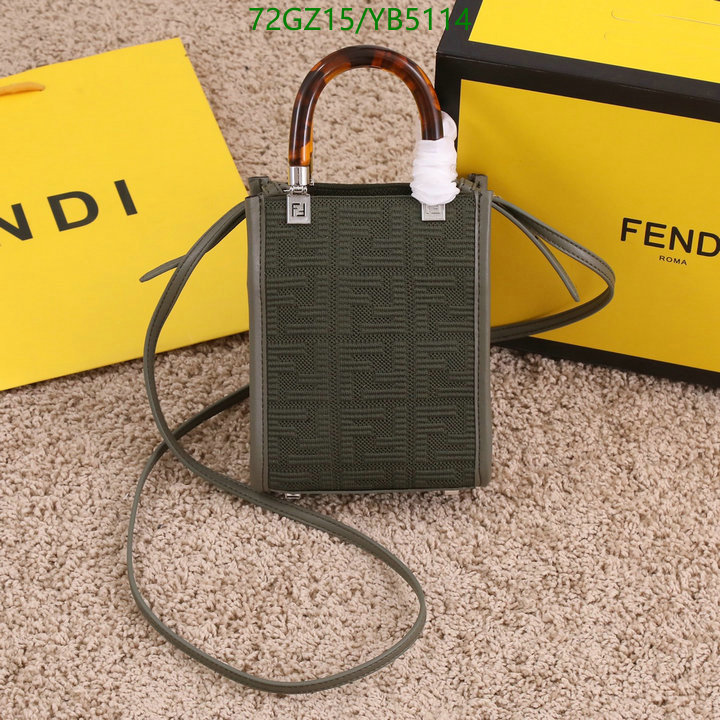 Sunshine-Fendi Bag(4A) Code: YB5114 $: 72USD