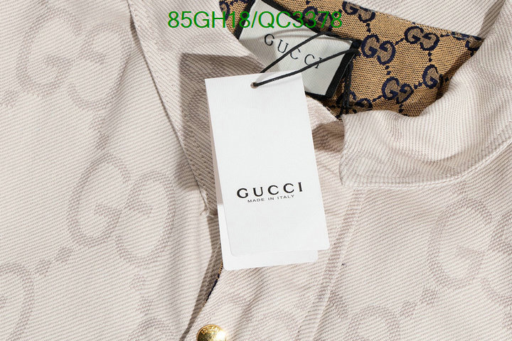 Gucci-Clothing Code: QC3378 $: 85USD