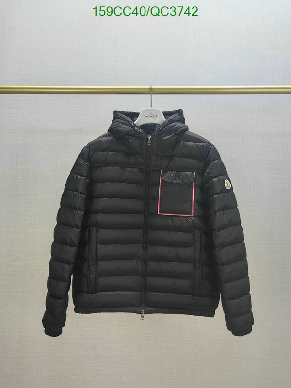 Moncler-Down jacket Men Code: QC3742 $: 159USD