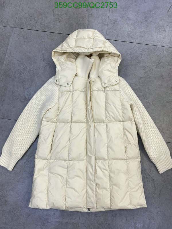 Brunello Cucinelli-Down jacket Women Code: QC2753 $: 359USD