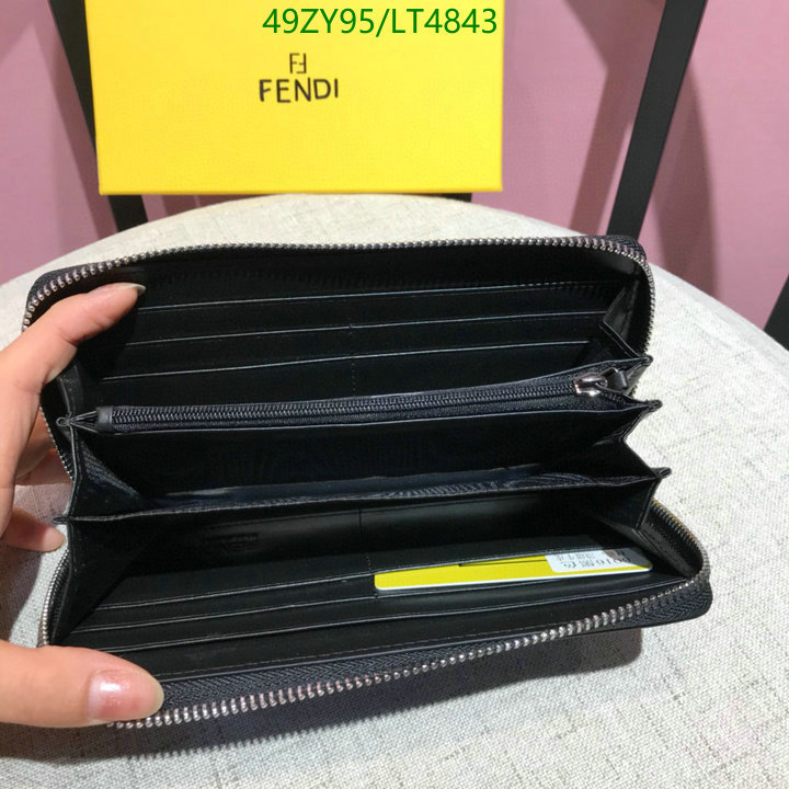 Wallet-Fendi Bag(4A) Code: LT4843 $: 49USD