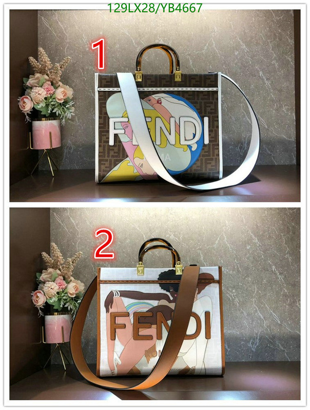 Fendi-Bag-4A Quality Code: YB4667 $: 129USD