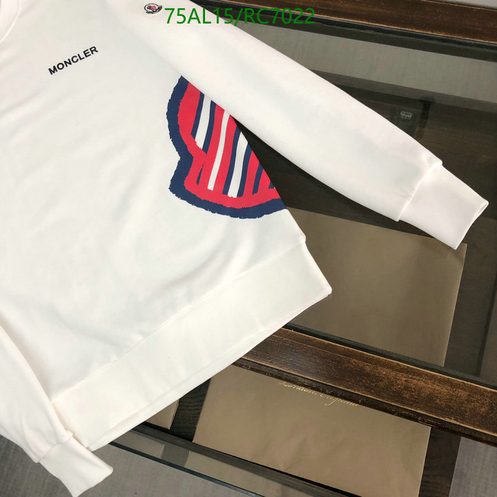 Moncler-Clothing Code: RC7022 $: 75USD
