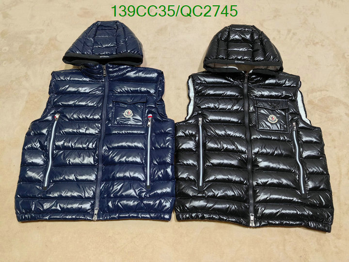Moncler-Down jacket Men Code: QC2745 $: 139USD