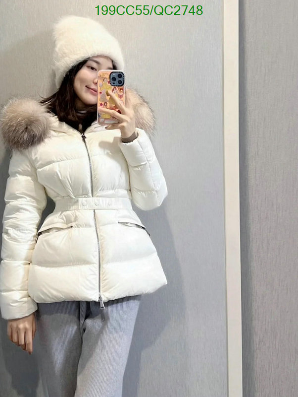 Moncler-Down jacket Women Code: QC2748 $: 199USD