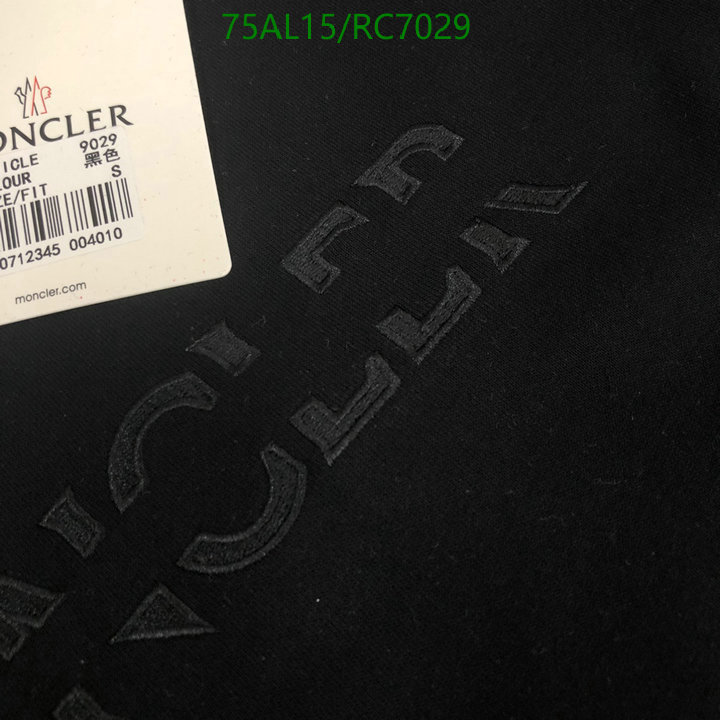 Moncler-Clothing Code: RC7029 $: 75USD