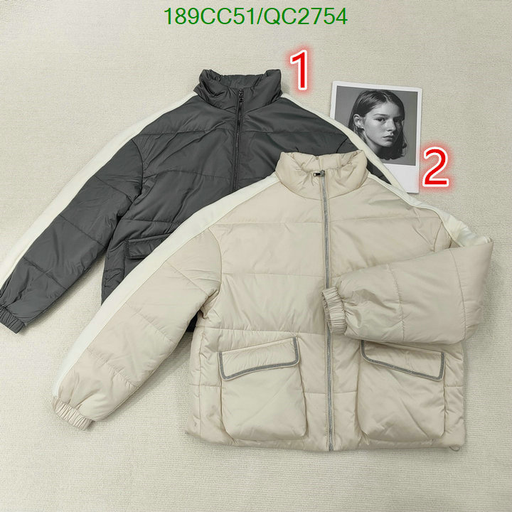 Brunello Cucinelli-Down jacket Women Code: QC2754 $: 189USD