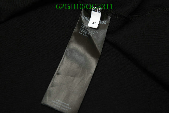 Balenciaga-Clothing Code: QC3311 $: 62USD