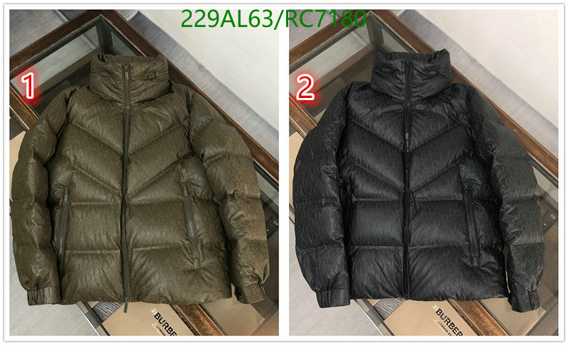 Dior-Down jacket Men Code: RC7180 $: 229USD