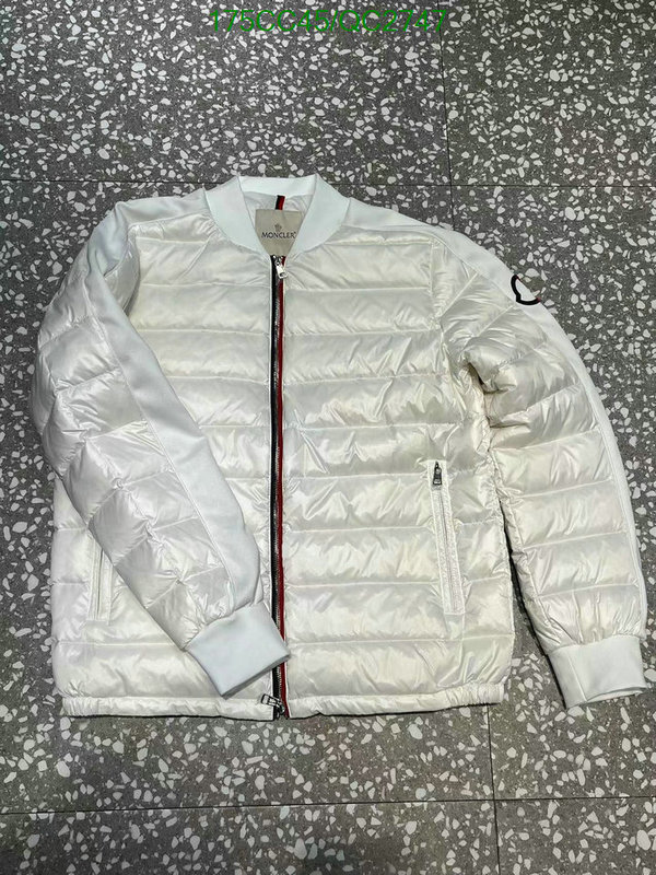 Moncler-Down jacket Men Code: QC2747 $: 175USD