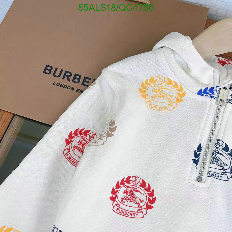 Burberry-Kids clothing Code: QC4756 $: 85USD