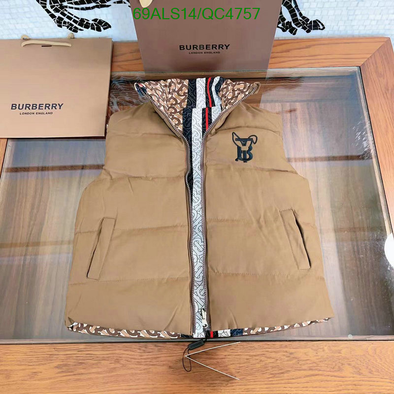 Burberry-Kids clothing Code: QC4757 $: 69USD