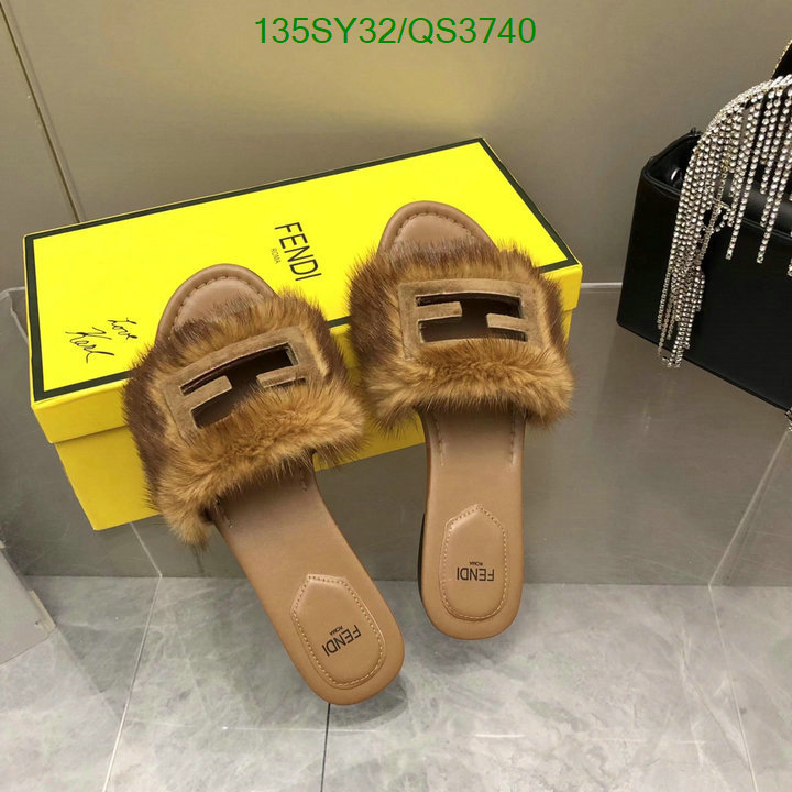 Fendi-Women Shoes Code: QS3740 $: 135USD