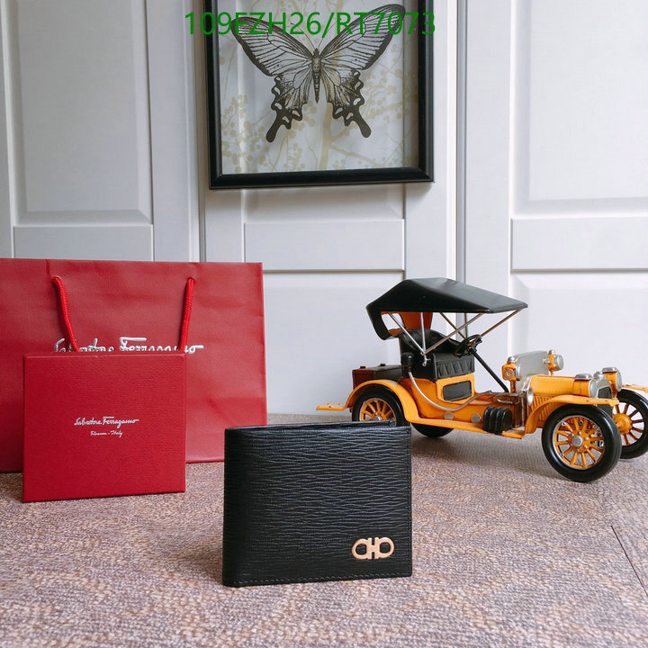 Ferragamo-Wallet Mirror Quality Code: RT7073 $: 109USD