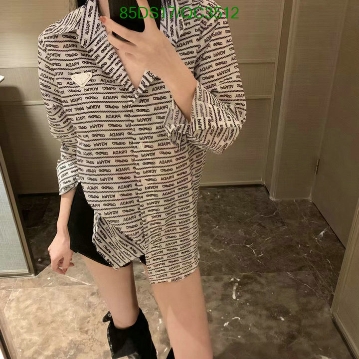 Prada-Clothing Code: QC3512 $: 85USD