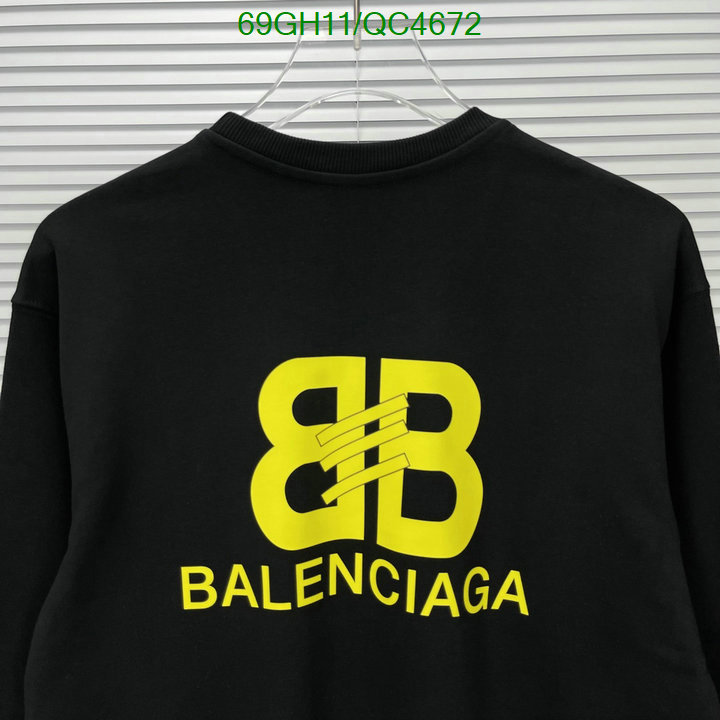 Balenciaga-Clothing Code: QC4672 $: 69USD