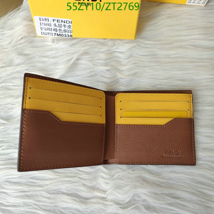Wallet-Fendi Bag(4A) Code: ZT2769 $: 55USD