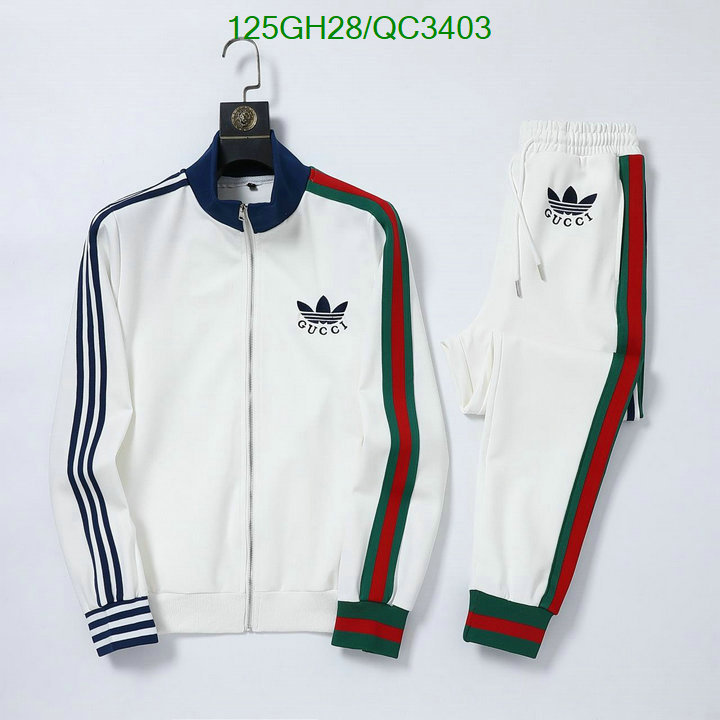 Gucci-Clothing Code: QC3403 $: 125USD