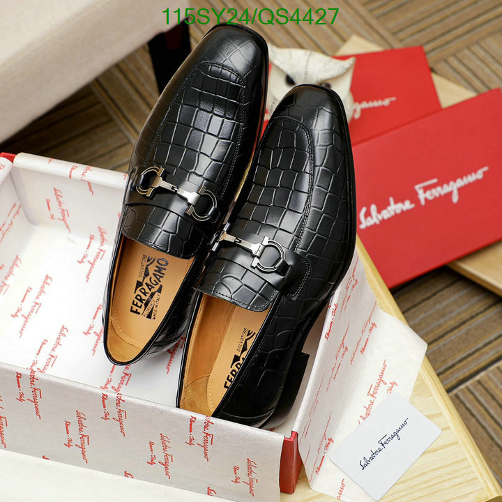 Ferragamo-Men shoes Code: QS4427 $: 115USD