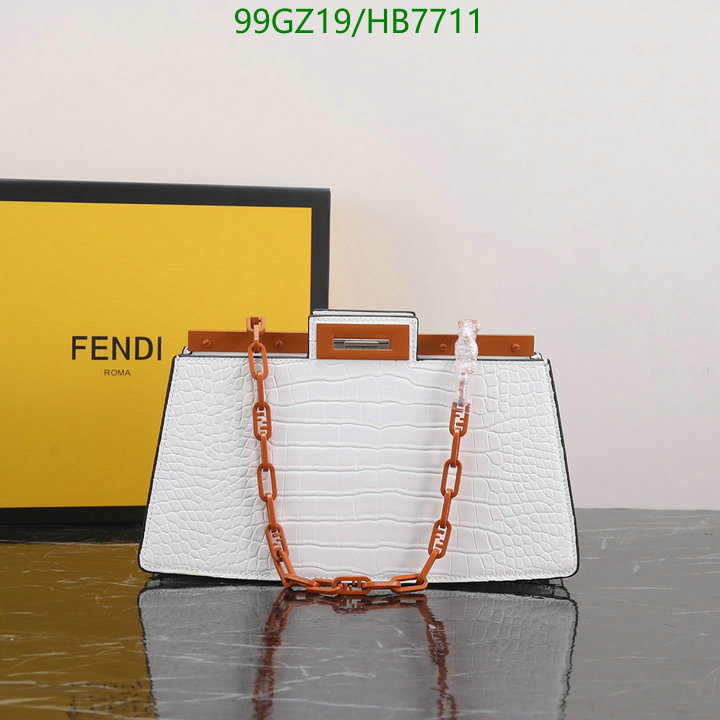 Handbag-Fendi Bag(4A) Code: HB7711 $: 99USD