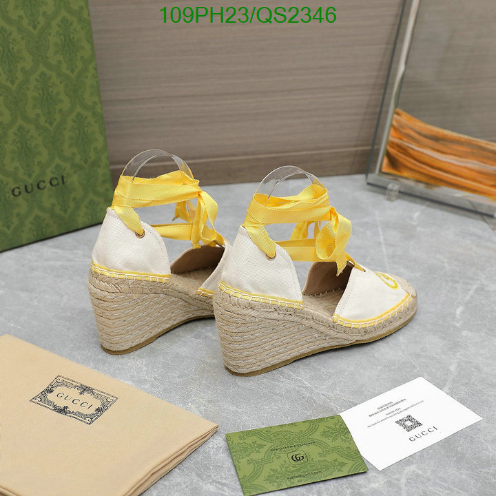 Gucci-Women Shoes Code: QS2346 $: 109USD