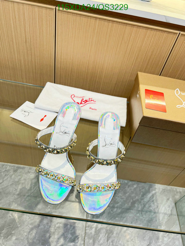 Christian Louboutin-Women Shoes Code: QS3229 $: 115USD