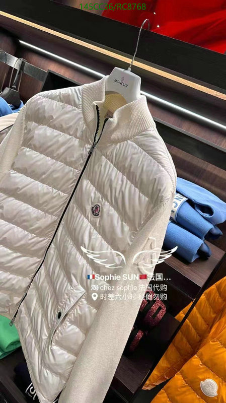 Moncler-Down jacket Men Code: RC8768 $: 145USD