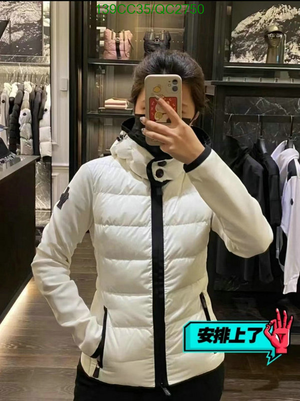 Moncler-Down jacket Women Code: QC2750 $: 139USD