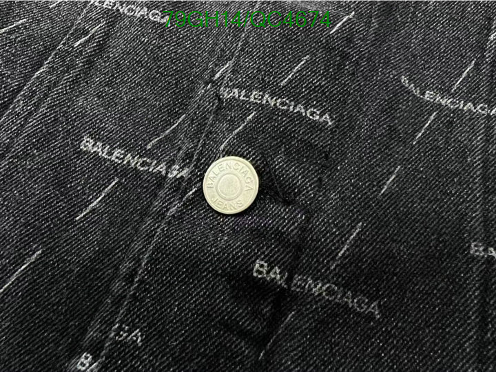 Balenciaga-Clothing Code: QC4674 $: 79USD