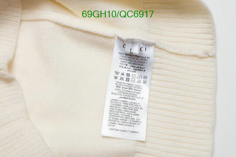 Gucci-Clothing Code: QC6917 $: 69USD