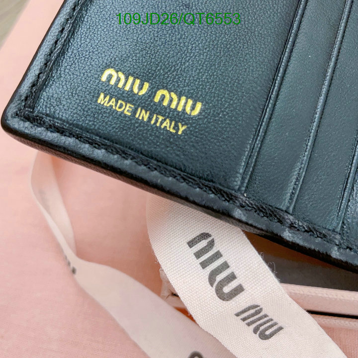 Miu Miu-Wallet Mirror Quality Code: QT6553 $: 109USD