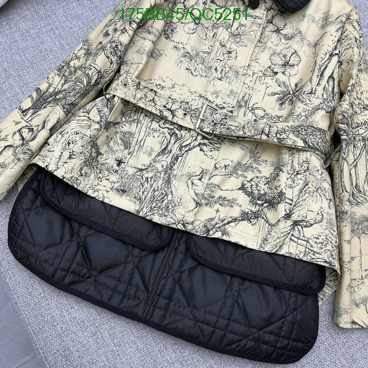 Dior-Clothing Code: QC5251 $: 175USD