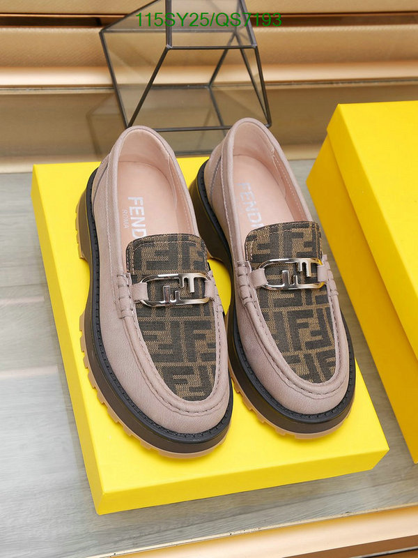 Fendi-Men shoes Code: QS7193 $: 115USD