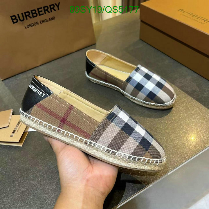Burberry-Women Shoes Code: QS5477 $: 89USD