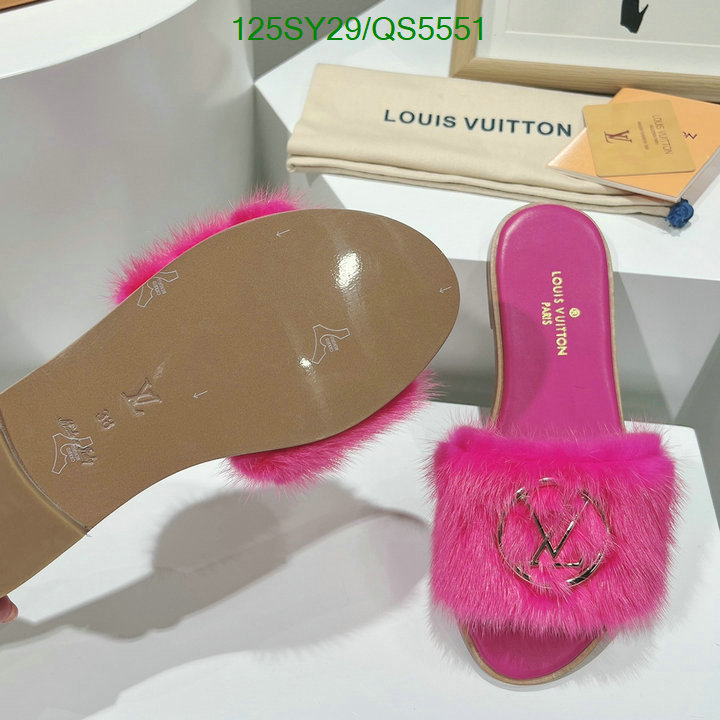 LV-Women Shoes Code: QS5551 $: 125USD