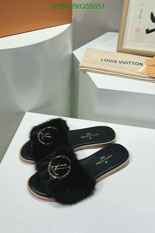 LV-Women Shoes Code: QS5551 $: 125USD