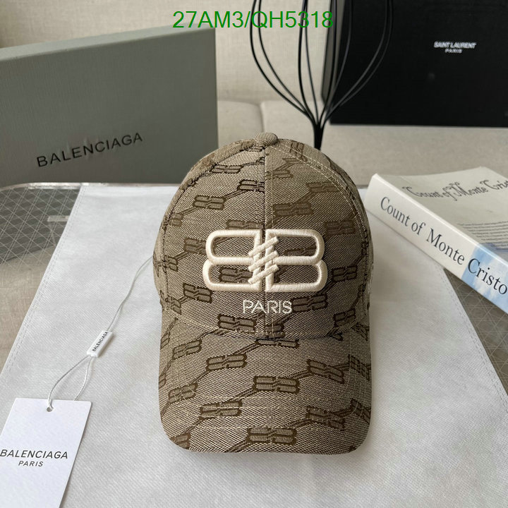 Balenciaga-Cap(Hat) Code: QH5318 $: 27USD