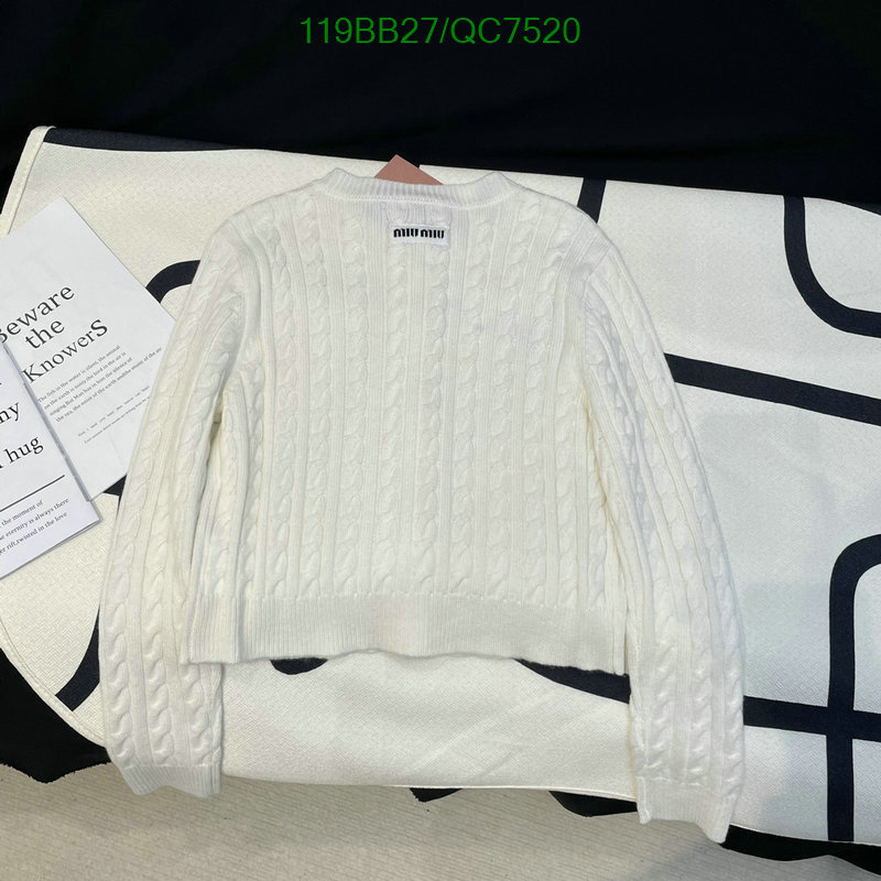 MIUMIU-Clothing Code: QC7520 $: 119USD