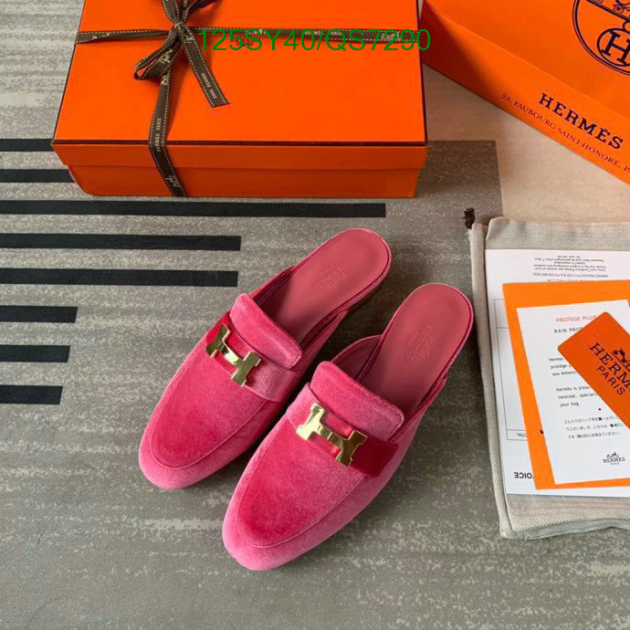 Hermes-Women Shoes Code: QS7290 $: 125USD