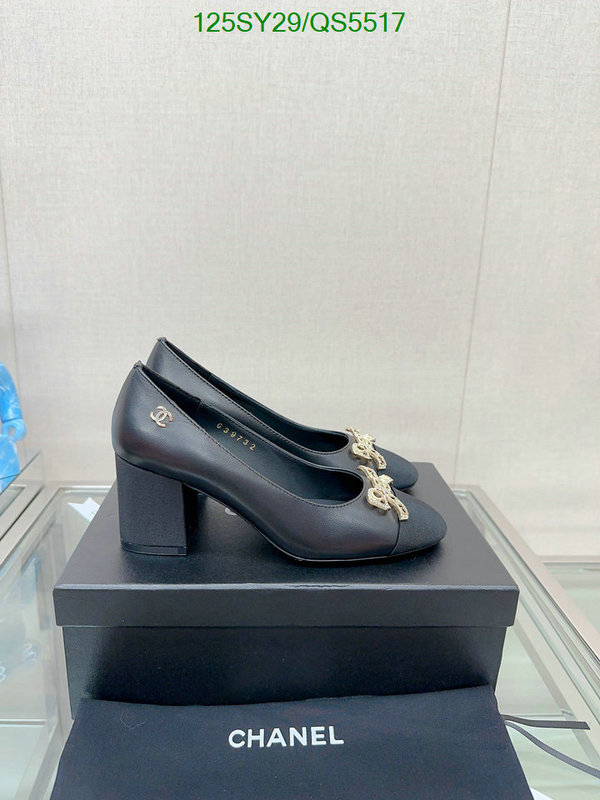 Chanel-Women Shoes Code: QS5517 $: 125USD