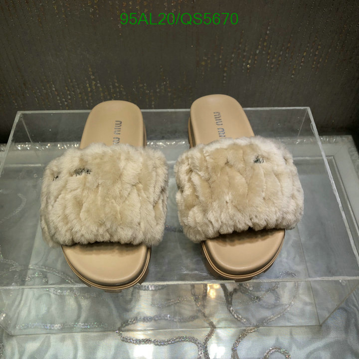 Miu Miu-Women Shoes Code: QS5670 $: 95USD