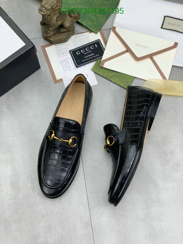 Gucci-Men shoes Code: QS7195 $: 125USD