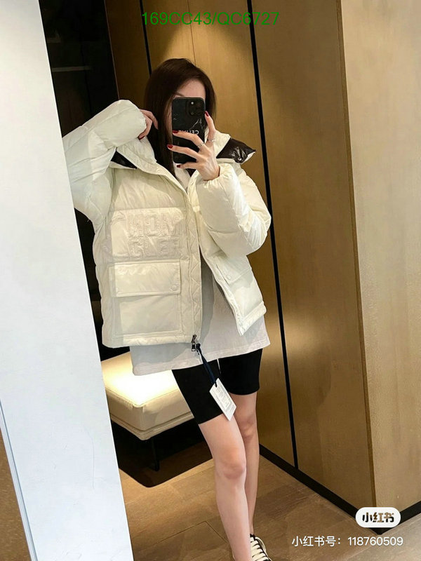 Moncler-Down jacket Women Code: QC6727 $: 169USD