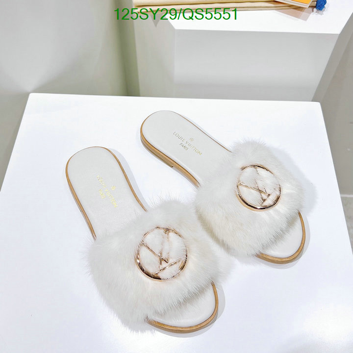 LV-Women Shoes Code: QS5551 $: 125USD