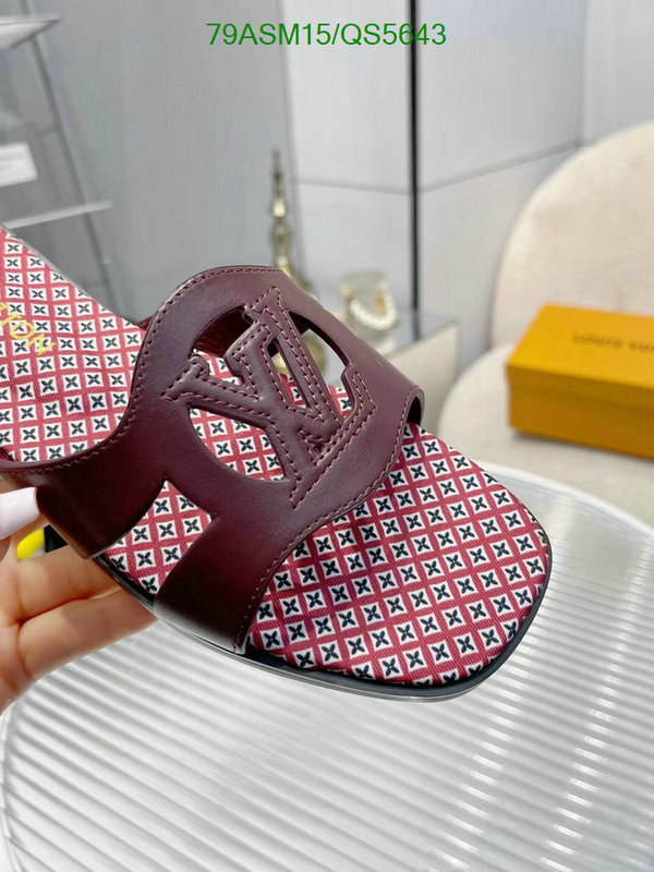 LV-Women Shoes Code: QS5643 $: 79USD