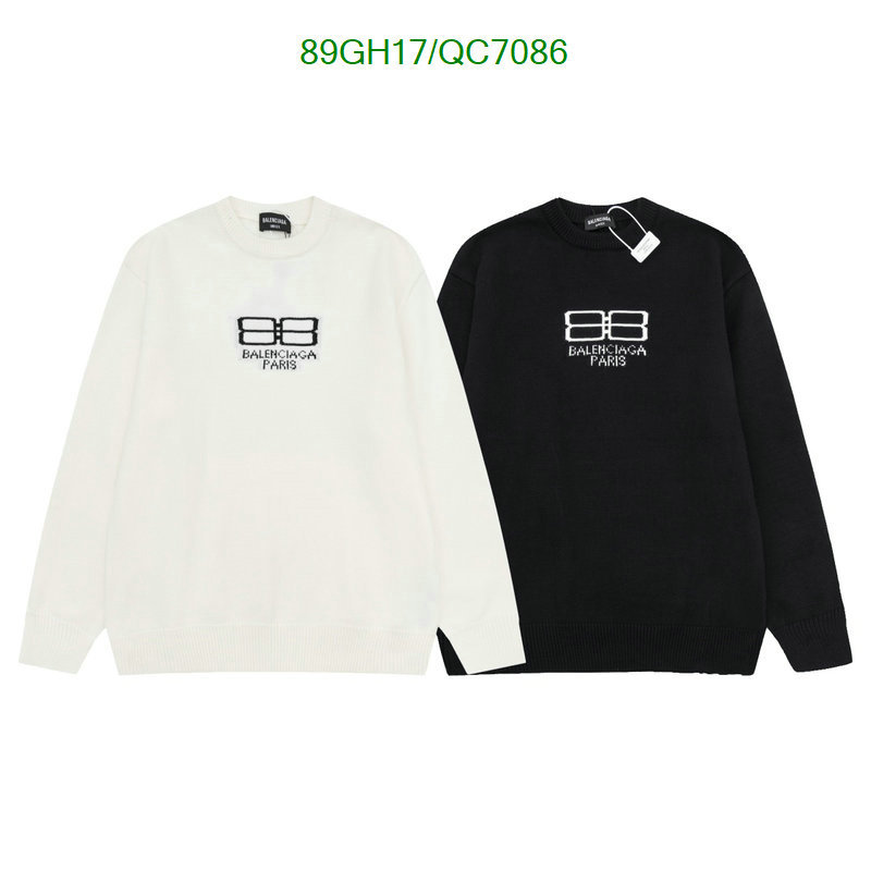 Balenciaga-Clothing Code: QC7086 $: 89USD