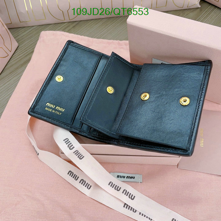 Miu Miu-Wallet Mirror Quality Code: QT6553 $: 109USD