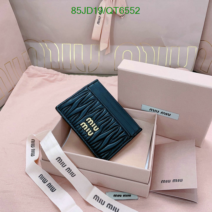 Miu Miu-Wallet Mirror Quality Code: QT6552 $: 85USD