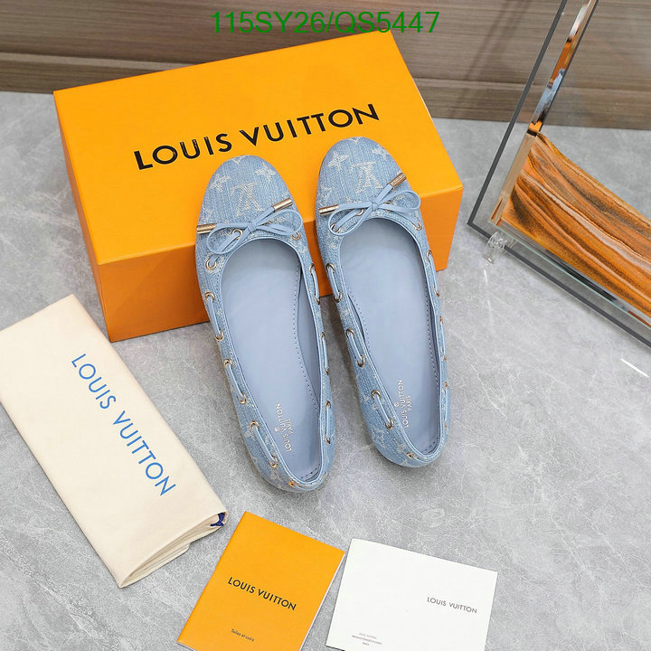 LV-Women Shoes Code: QS5447 $: 115USD