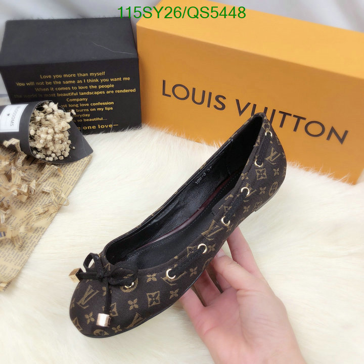 LV-Women Shoes Code: QS5448 $: 115USD